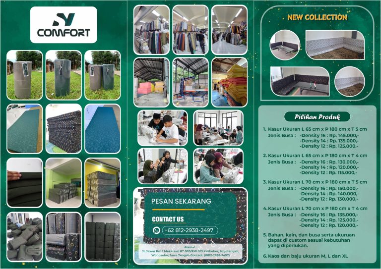 Kasur Lipat Custom Sn Comfort